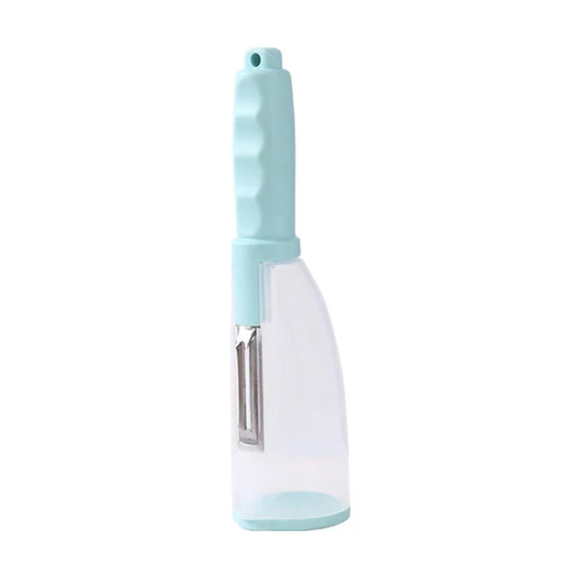 Stainless Steel Peeler with Container